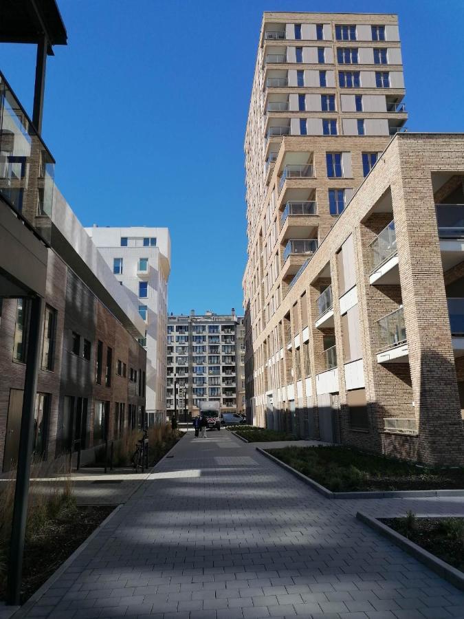 Bartine - Modern And Spacious Flat Near The Sea, Free Parking Space Oostende Exterior foto